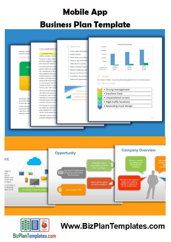 Mobile App Business Plan Sample
